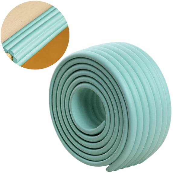 Upgraded Proofing Edge Corner Protector, 6Ft Edge Guards Padding with Adhesive, Extra-Wide Soft Rubber Foam Padding, Furniture,Sharp Edge Safety Corner Edge Bumper Guard(Mint Green)