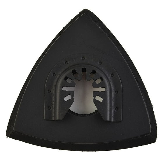 Upgraded Pu Triangular Sanding Pad For Quick Release Oscillating Tool 2Pcs 80Mm Smile Home