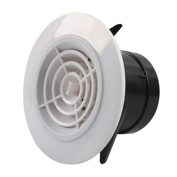 Upgraded Round Air Vent Louver Grille Cover Soffit Vent Easy Installation used for Bathroom Office Kitchen Ventilation