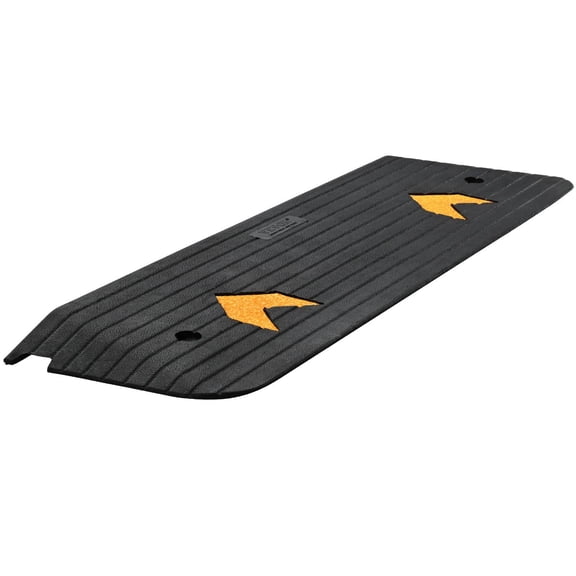 Rubber Threshold Ramp 1 Inch, Wheelchair Ramp Doorway, 33069 lbs Capacity