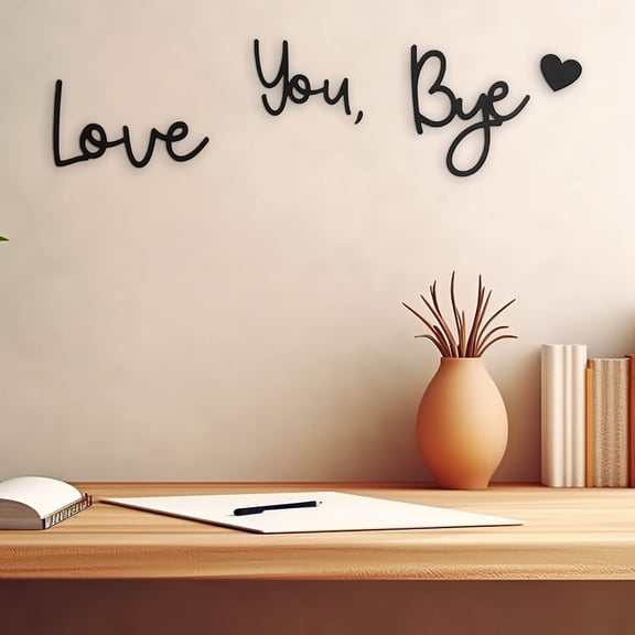 Upgraded Rustic Letter Decorative Hanging Item For Home Living Room Bedroom Wall Decoration Wooden Hanging Item W