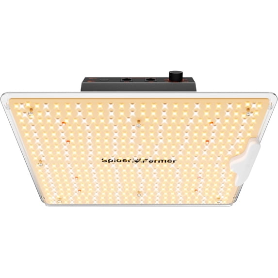 Upgraded SF1000D 100W LED Grow Light, Dimmable & Full Spectrum, New-Gen High-Performance Diodes & Enhanced PPFD for Indoor Plants Veg/Bloom, Hanging Growing Lamp in 2x2 Grow Tent