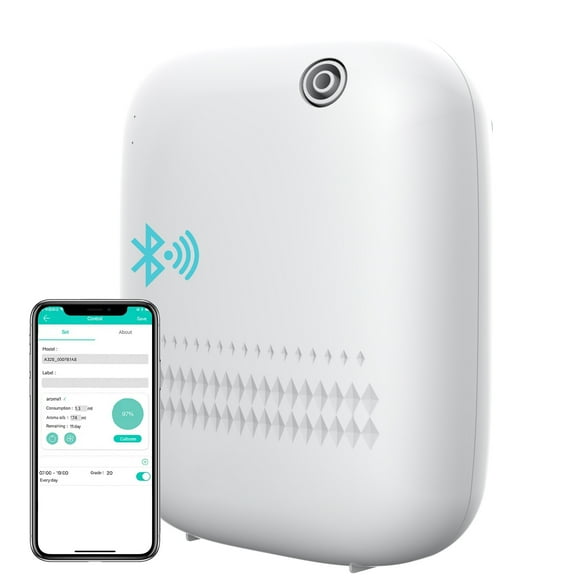 Upgraded Scent Air Machine for Home Cover Up to 2000 sq.ft, Waterless Essential Oil Diffuser 400ML, Hotel and Commercial Use, Waterless Cold Air Diffuser for Home, Office