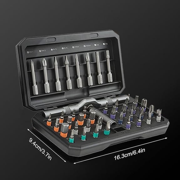 Upgraded Screwdriver 42 In 1 42 In 1 Magnetic Screwdriver Set Detachable T Ratchet Handle Y