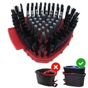 1 Pack Scrub Brush Compatible with O Cedar RinseClean System | Spin Mop Scrubber with Hard Bristles | Ideal for Kitchen, Deck, Bathroom & Floor