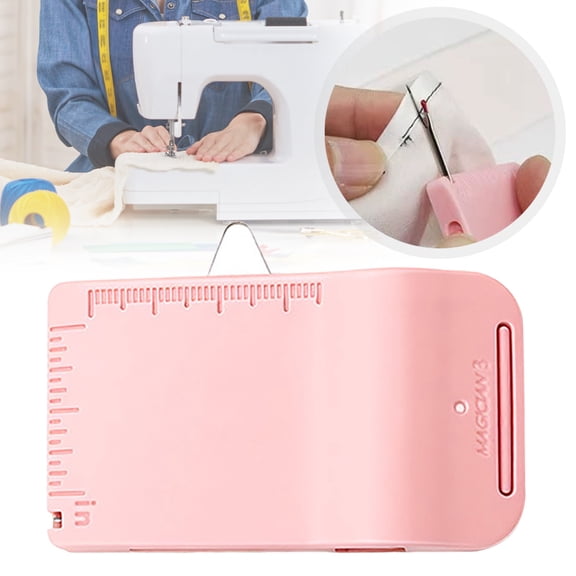 Upgraded SeamforSewing Machine, Multi Purpose Sewing Tool, Multifunctional Hemmer With Scale, Sewing AccessoriesforMagnet Making Machines, 7.2 * 4.2 CM, Magnetic Seam Guide