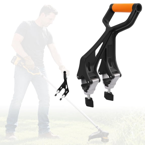 Upgraded Shovel Handle Extension, Ergonomic Trimmer Handle Replacement, Back Saver Attachment Universal Fit for Trimmers, Rakes, String Trimmers, Shovels and More Yard Tools