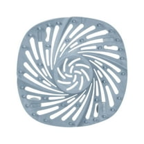 Upgraded Shower Drain Hair Catcher with Suction Cups | Bathtub & Sink Hair Stopper Cover | Kitchen & Bathroom Drain Protector for Hair & Food Bits | 5.7x5.7 Inch