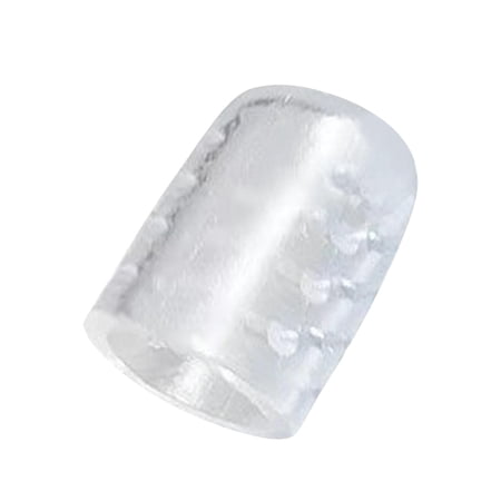 Upgraded Silicone Friction Toe Protector 2024 New Silicone Little Toe Sleeves Gel Toe Protectors Women With Airflow Orifice Breathable Toe Separators