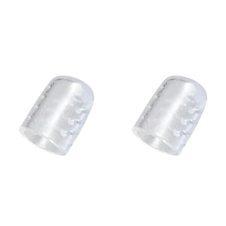 Upgraded Silicone Friction Toe Protector 2024 New Silicone Little Toe Sleeves Gel Toe Protectors Women With Airflow Orifice Breathable Toe Separators