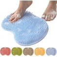 thumbnail image 1 of Upgraded Silicone Massage Bath Mat, 2026 Upgrade Shower Foot Scrubber Mat with Strong Suction Cups for Exfoliating Body Wash on Feet, Back & Multiple Areas, 1 of 8