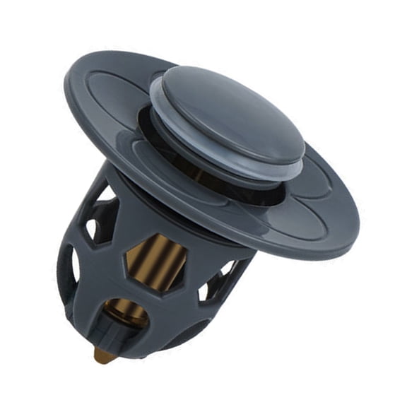 Upgraded Sink Plug PopUp Drain Strainer Drain Fitting Plug Sink for Countertop Sink Bath Plug Drain Plug