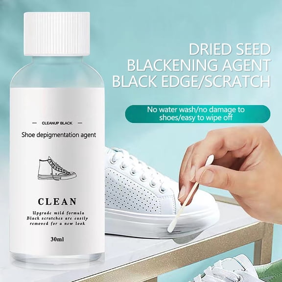 Upgraded Small White Shoe Remover Remover Scratch Remover Black Print And Black Paint Cleaner 30ml A