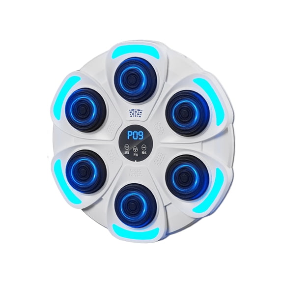 Upgraded Smart Bluetooth Music Boxing Machine for Kids & Adults, Multiple Speed and Difficulty Modes, Wireless Wall-Mounted Interactive Sounding Punch Boxing Machine with Gloves, Teen Boys Gift Ideas