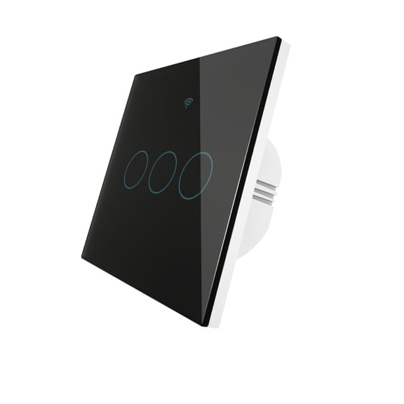 Upgraded Smart RF433 Touch Switch 2/3 Way Smart Life/Tuya App Control,Home Voice Control 1/2/3 Gang ,Trusted and Reliable