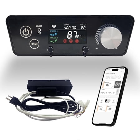 Meatender WiFi PID Trapezoid Controller for Pit Boss Vertical Smokers 3/4/5/7-Series, Part 80124
