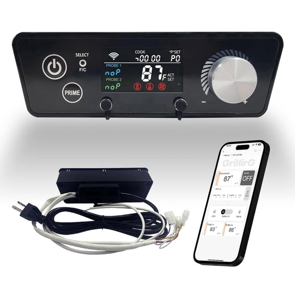 Meatender WiFi PID Trapezoid Controller for Pit Boss Vertical Smokers 3/4/5/7-Series, Part 80124