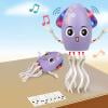 Upgraded Smart Wiggly Wonder Dancing Squid Toy Playful Dancing Toy Crawling Dancing Obstacle Sensor Toys With Lights Music Sensor For H