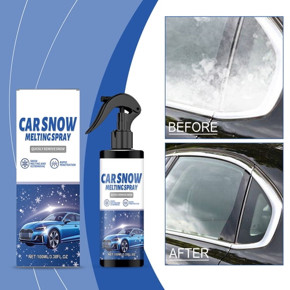Upgraded Snowmelt Deicing Agent Special And Snow Melting Car Rearview Mirror Glass Fast And Portable Spray 100ml I
