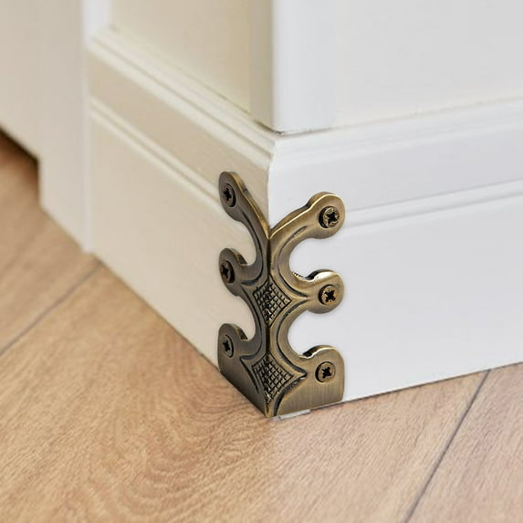 Upgraded Socket Corner Protectors Socket Corner Protectors Socket Corner Protectors Vintage Metal Corner Protectors Decorative Protective Covers Z