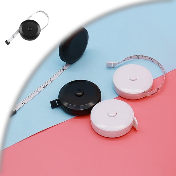 Upgraded Soft Tape Measure, Measuring Tape for Body Measurements, Retractable Measuring Tape, Flexible Measuring Tape for Body, Sewing, Fabric, Tailor, Mini Tape Measure