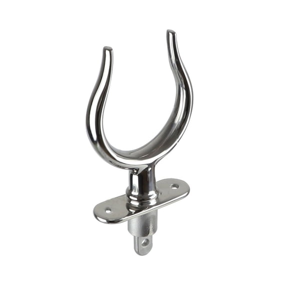 Upgraded Stainless Steel Rowlock Side Mount Line Oarlock Socket Marine Yacht Antirust Highly-polished