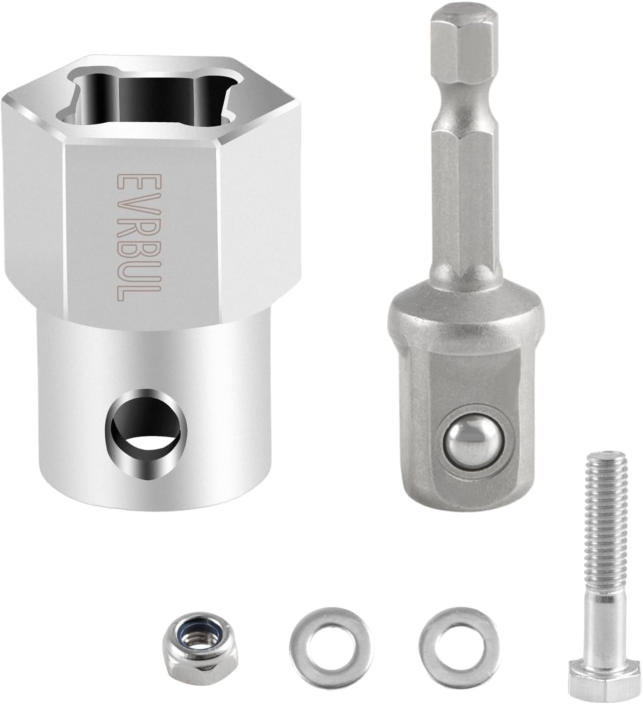 Upgraded Stainless Steel Top Wind Trailer Jack Crank Handle Cordless