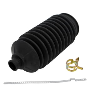 Upgraded Steering Bellows Cover Rubber Dust Cover Wear & Pressure Resistance Dust Hood Simple Installation