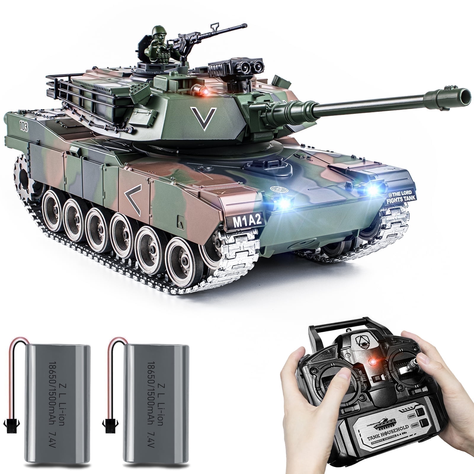 Toy Battling Tanks