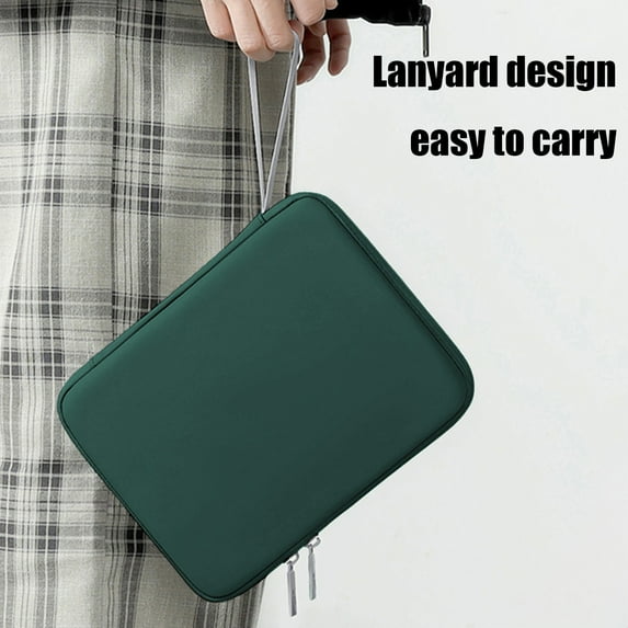 Upgraded Tablet Sleeve Bag Carrying Case Suitable For 12.9'' Multi Functional Tablet Computer Storage Bag Comes With A Lanyard And Multiple Pockets For Storage I