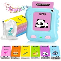 Upgraded Talking Flash Cards,Toys for Boys 2 3 4 5 6 Year,Preschool Learning Toys Dinosaur Toys Educational Games for Toddlers Christmas Gifts