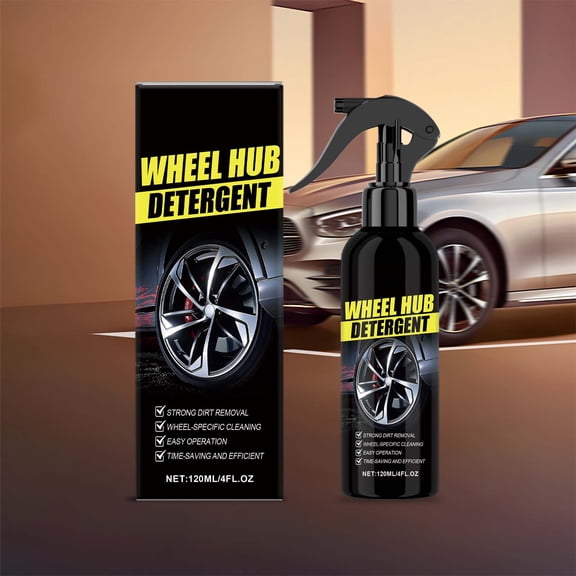 Upgraded The Wheel Hub Cleaner Effectively Cleans Metal Rust Stains Gently Without Damaging 120ml I
