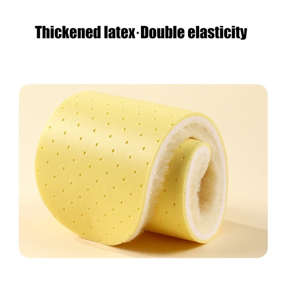 Upgraded Thermal Wool Insoles with Airflow Vents High Resilience Warm Cushion for Winter Boots Hiking Shoes Cold Weather Protection B