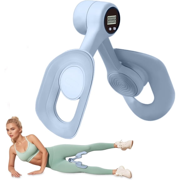 Upgraded Thigh Master PelvicFloor-Exercise Devices with Counter, Inner Thigh Exerciser for Women, Leg Exerciser Booty Trainer Thigh Slimmer Pelvic-Floor Strengthening Exercise Equipment for Home