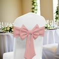 thumbnail image 1 of Upgraded Ties-free Bow Elastic Chair Back Decoration Hotel Banquet Thickened Elastic Chair Back Flower Ties Chair Cover Decoration U, 1 of 6