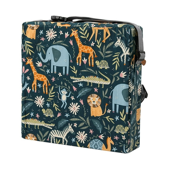 Upgraded Toddler Seat for Dining Table Washable Double Safe Straps Non-Slip Bottom Seat Dining