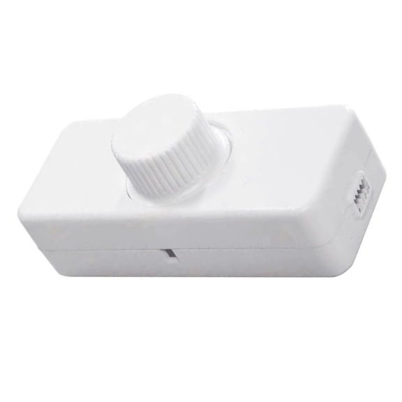 Upgraded Trailing Dimmer Switches 1 Gang Dimmer Switches LED Inlines Dimmer Switches Back Dimmer for Dimmable Lamp