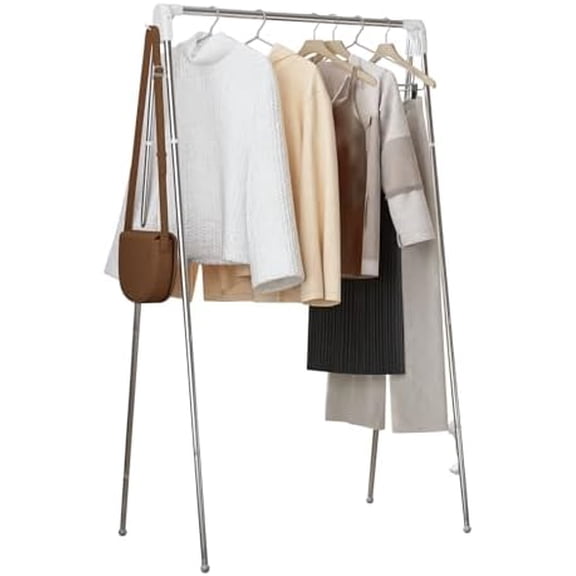 Upgraded Travel Garment Rack, Stainless Steel Portable Clothes Rack Collapsible, Folding Clothes Rack for Indoor & Outdoor, Portable Clothes Airer for Travel (Upgraded)$$Home Decor, Kitchen, & Other