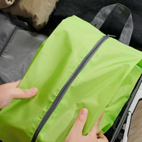 Upgraded Travel Organizer Bag Water-Repellent Polyester – Green Home Storage and Organization