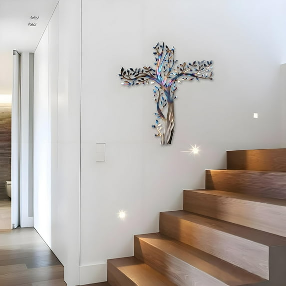 Upgraded Tree Metal Wall Art Shaped Tree Tree Of Wall Metal Pendant Wall Decoration