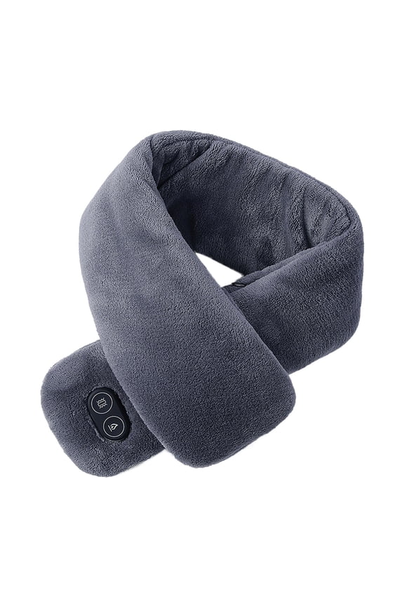 Upgraded Heated Scarf With Massage Function USB Heat Shawl Warm Neck Wrap Designed for Comfort and Ideal Heated Accessory for Women and Men