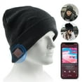 thumbnail image 1 of Upgraded Unisex Knit Bluetooth 5.0 Beanie Hat with Headphones, Unique Christmas Tech Gifts for Men/Dad/Women/Mom/Teen Boys/Girls, Built-in Stereo Speakers, 1 of 9