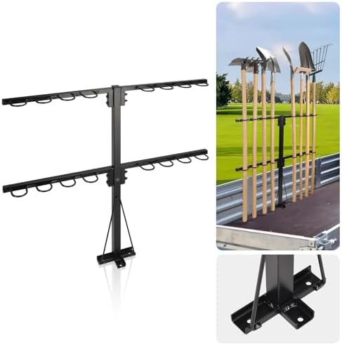 Utility Trailer Accessory Racks Upgraded Utility Trailer Accessories Trailer Tool Rack with 8 Tool ...
