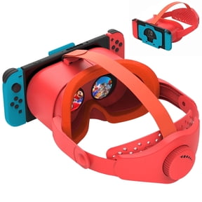 Upgraded VR Headset for Nintendo Switch & Switch OLED Model, 3D VR Glasses with Adjustable Lens for Virtual Reality Gaming Experience, Switch VR Labo Goggles Adjustable Headset for Nintendo Switch, R