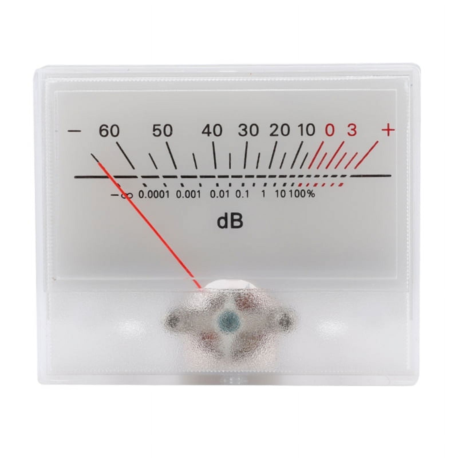 VU-mètre Haute Précision P-55 - Indicateur Niveau Audio -20 à +6 DB, Pour Ampli, Home Studio, DIY
