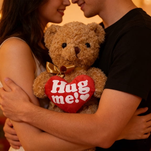 Upgraded Valentines Day Teddy Bear Cuddly Toys Cute Rag Doll Doll Children's Activities Gift Doll Cuddle Heart Bear U