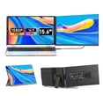 thumbnail image 1 of Upgraded Version 15.6" Laptop Screen Extender, FHD 1080P IPS Detachable Laptop Monitor Extender, Portable Monitor for Laptop 13-17.3" with Breath Light, Plug n Play for Windows/Mac/Android/Switch/PS5, 1 of 9