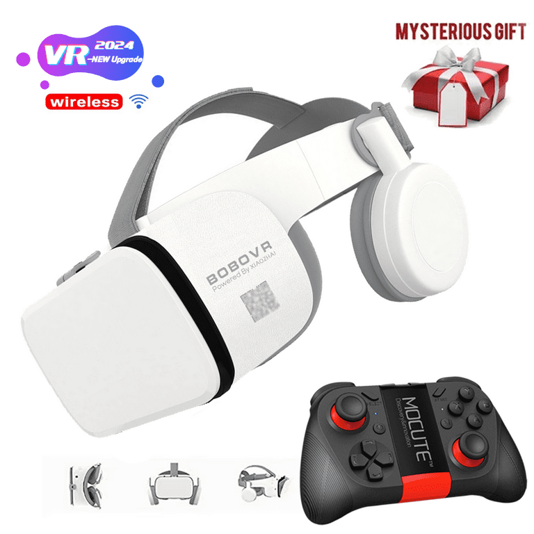 Upgraded Version 2024 Virtual Reality 3D VR Headset Smart Glasses
