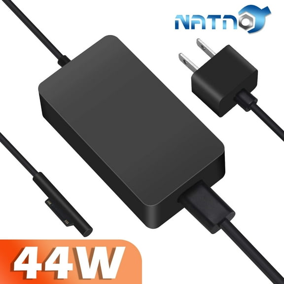 Upgraded Version 44W Charger for Surface ProSurface Pro 3/4/5/6/7 Power Supply Adapter, Compatible for Both Microsoft Surface Book Laptop/TabletWorks with 44W 36W 24W (6.6 Ft Cord)