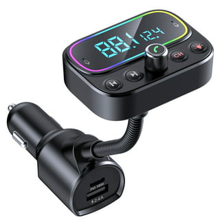 Pre-Owned Roav by Anker Bluetooth FM Transmitter SmartCharge F2 Pro USB-C  Car Charger 2-Ports PowerIQ 3.0 Charging (Refurbished: Good) 